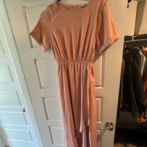 One Loved Babe Pink High/Low Dress